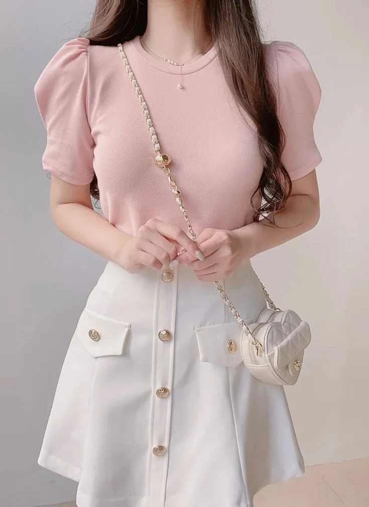Soft Pink And Cream Classic Elegance