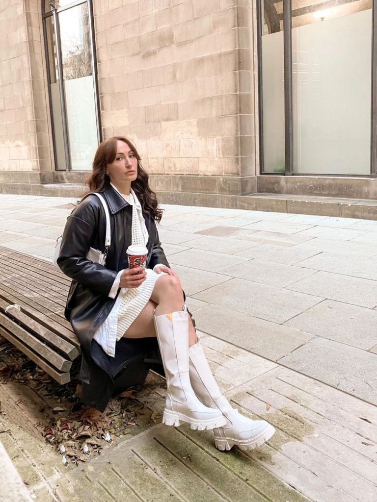 Classic Black Leather Jacket Perfection