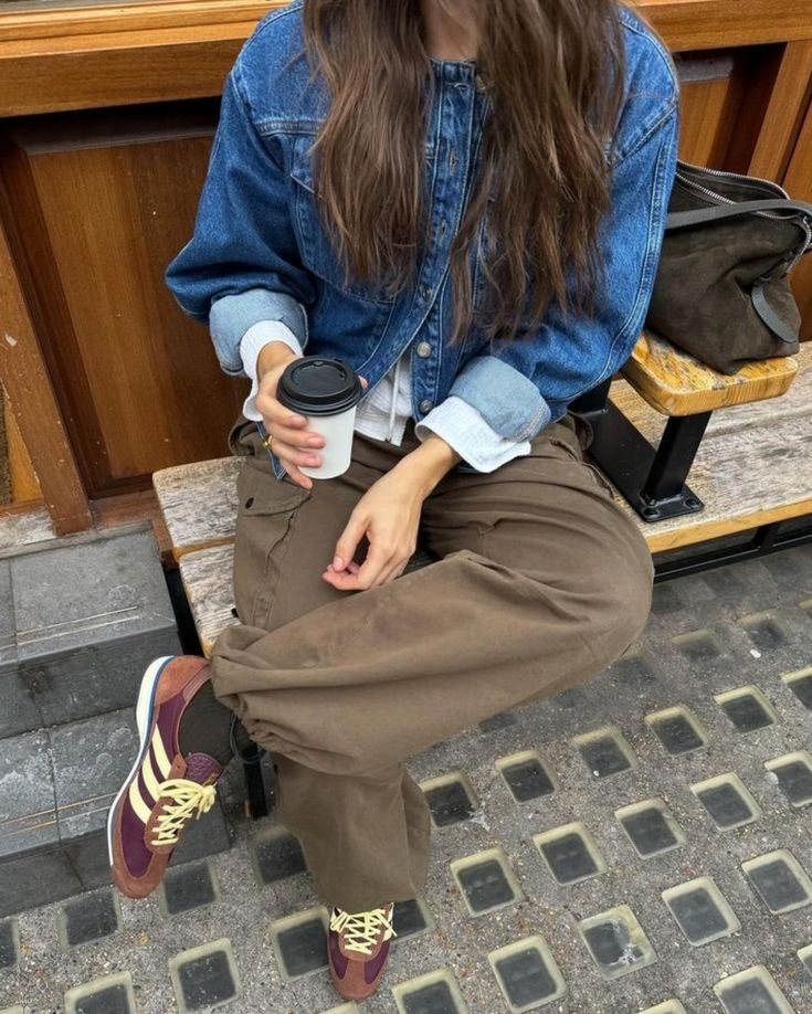 Denim And Khaki Casual Cool