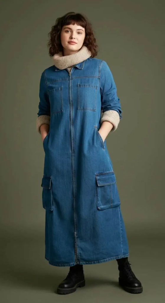 Kimono-Style Cover-Up with Slim Pants