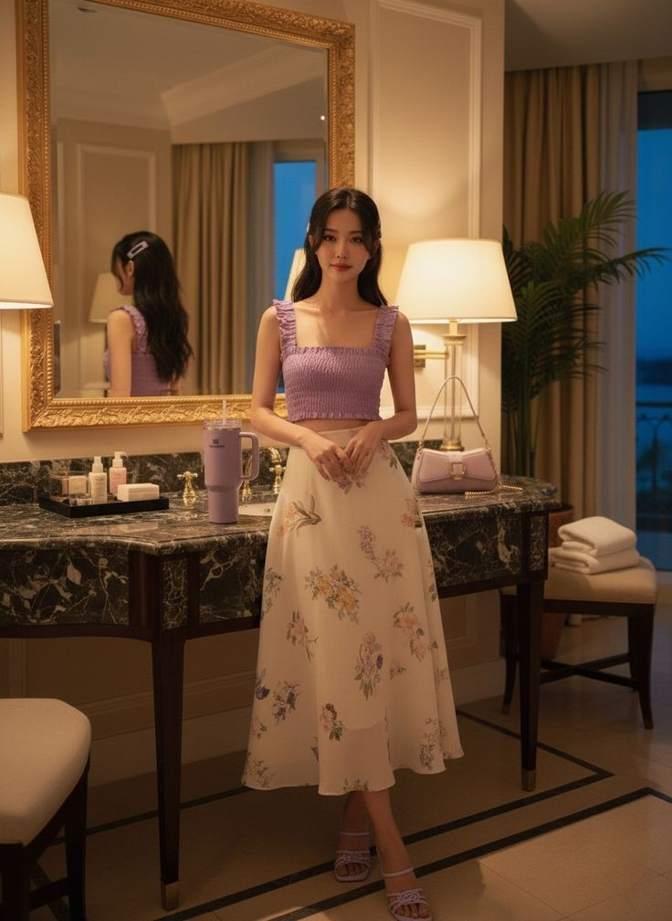 Feminine Florals Meet Modern Romance