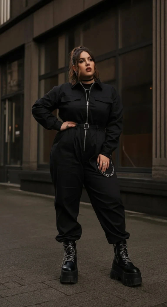 Industrial Gothic Jumpsuit