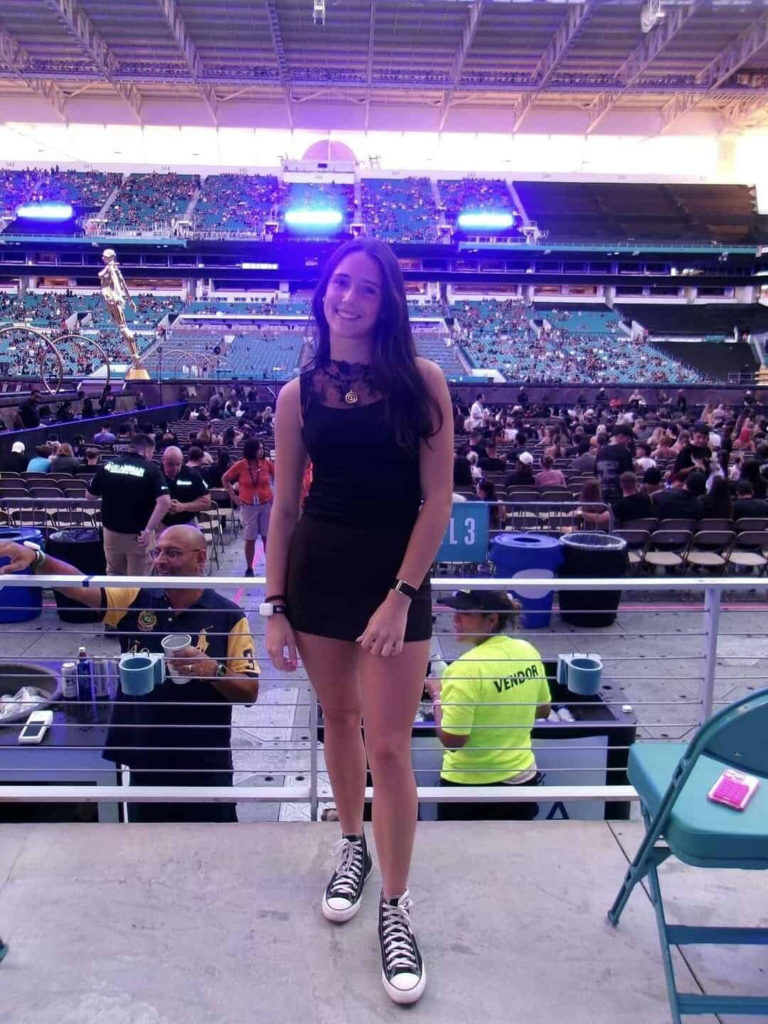 Little Black Dress with Sneakers