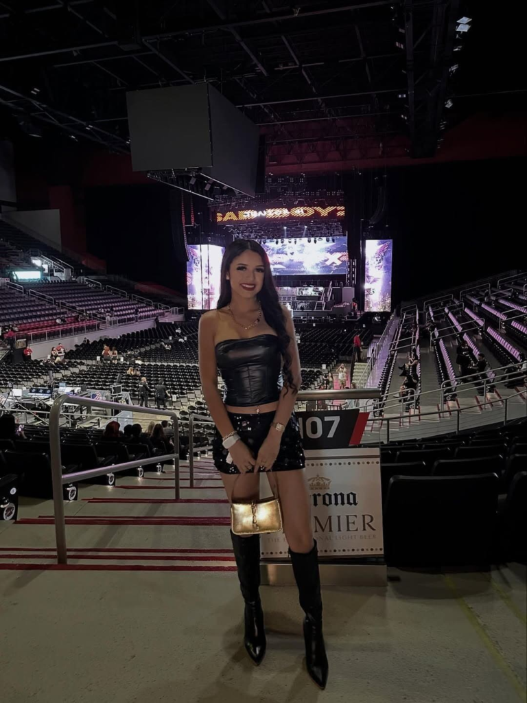 Edgy Chic in All-Black Ensemble