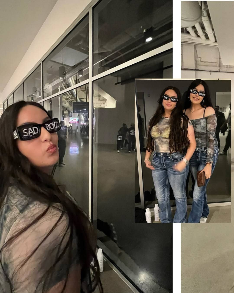 Edgy Sheer Tops and Statement Shades